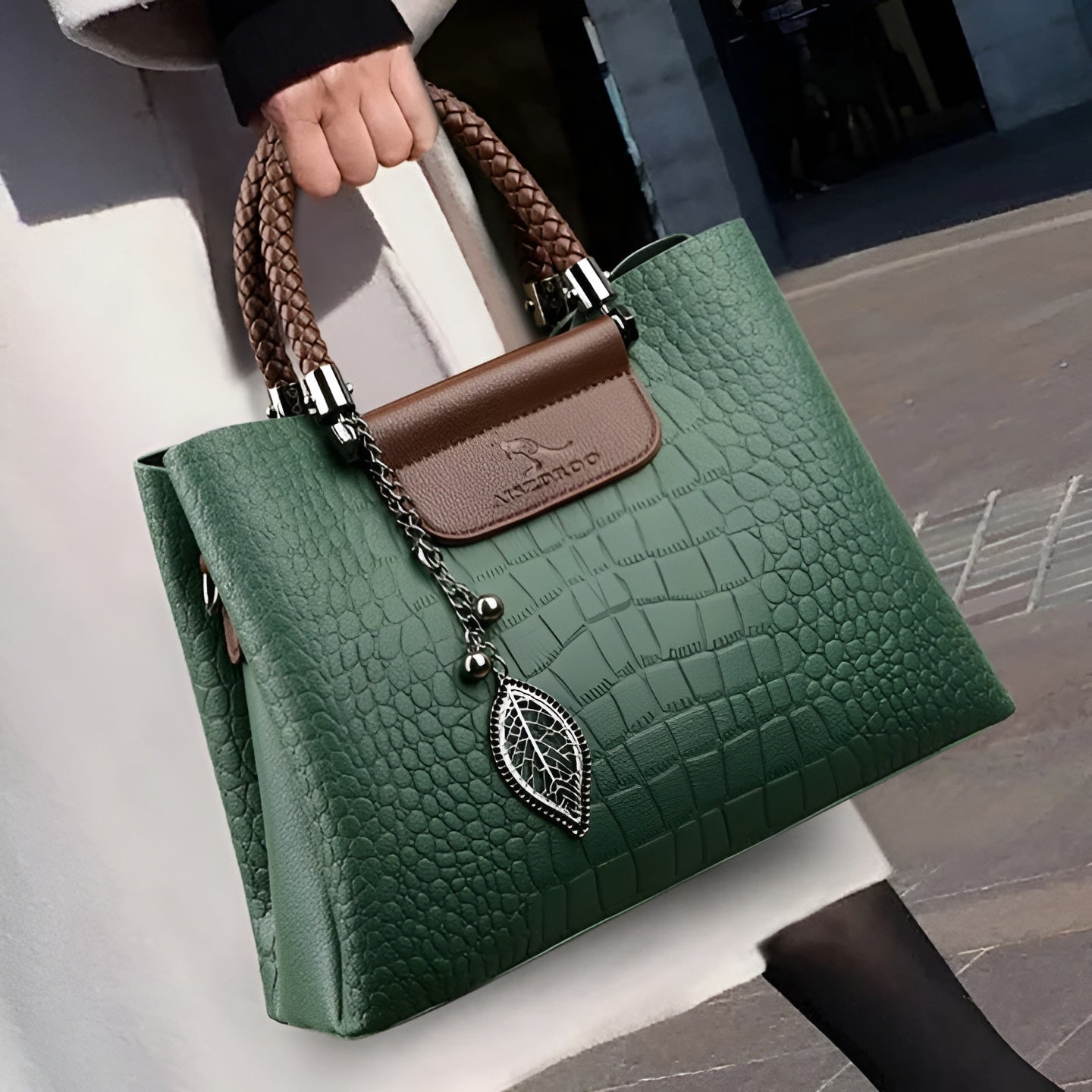 Antonella Bag | Stijlvolle Luxe Handtas met Meerdere Compartimenten