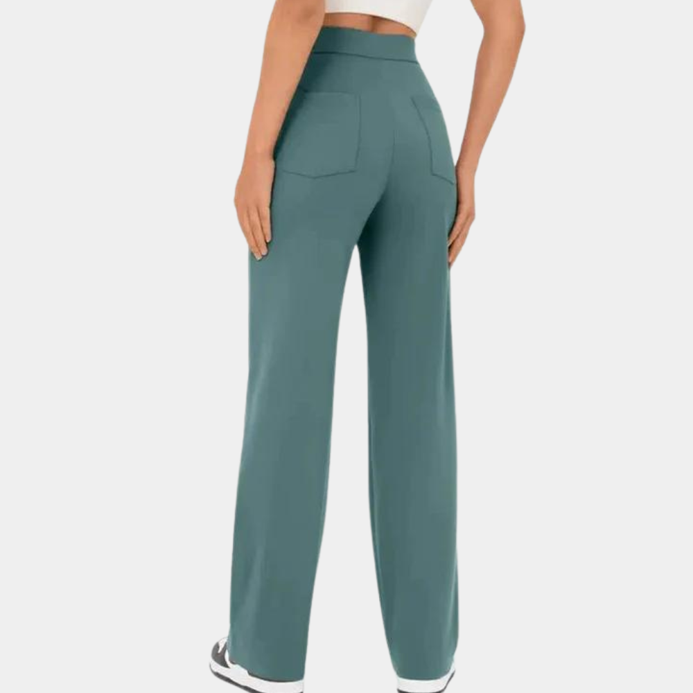 Chaira | Casual damesbroek met hoge taille