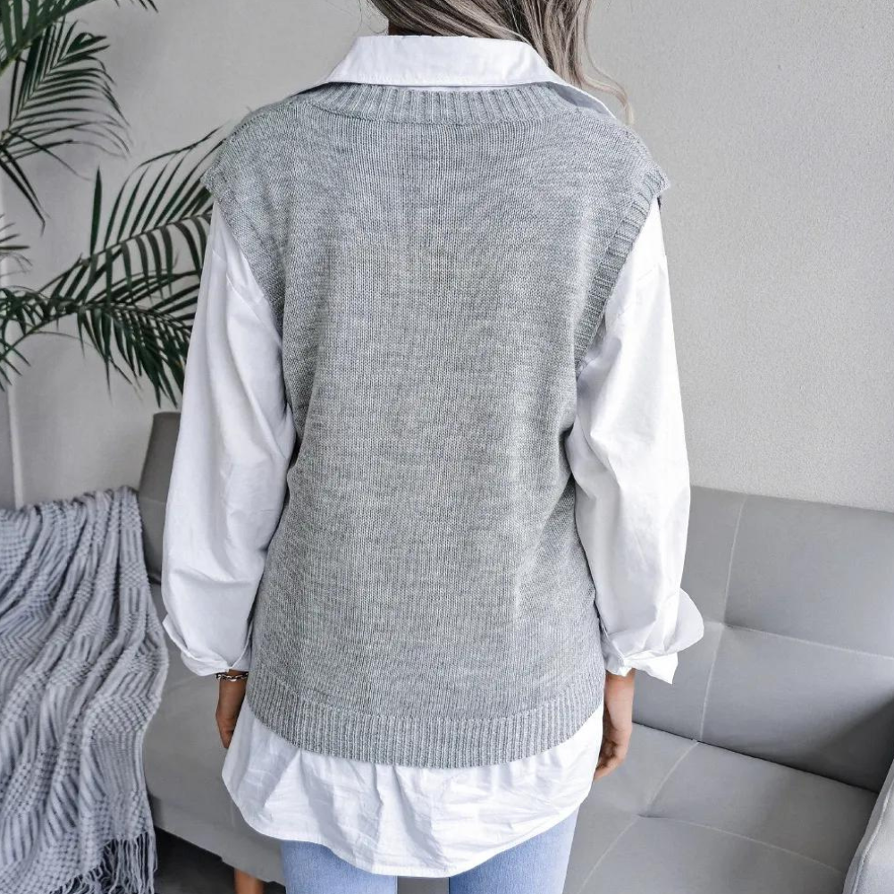 Aria | Mouwloze trui voor dames