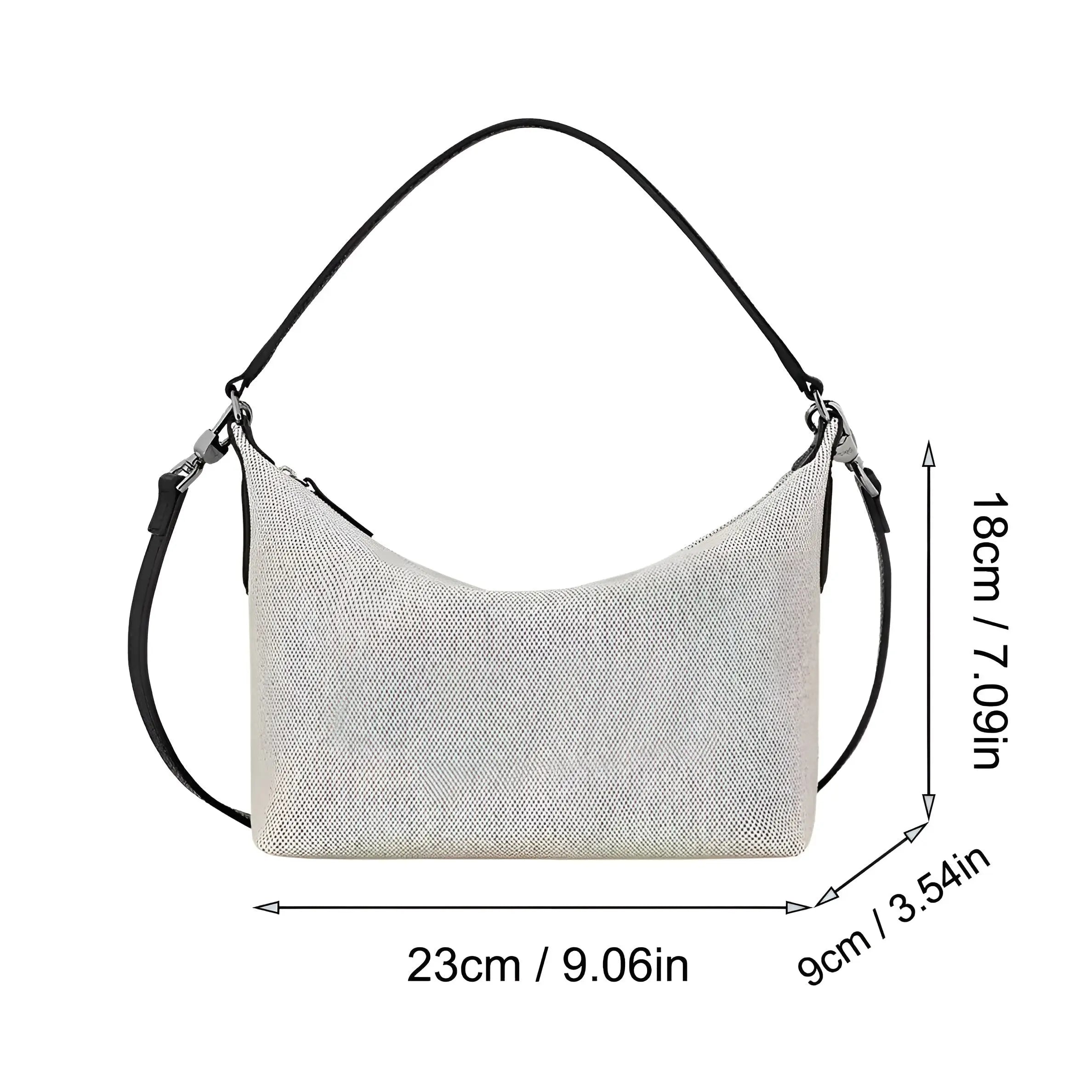 Davida Bag | Retro Handtas met Meerdere Vakken