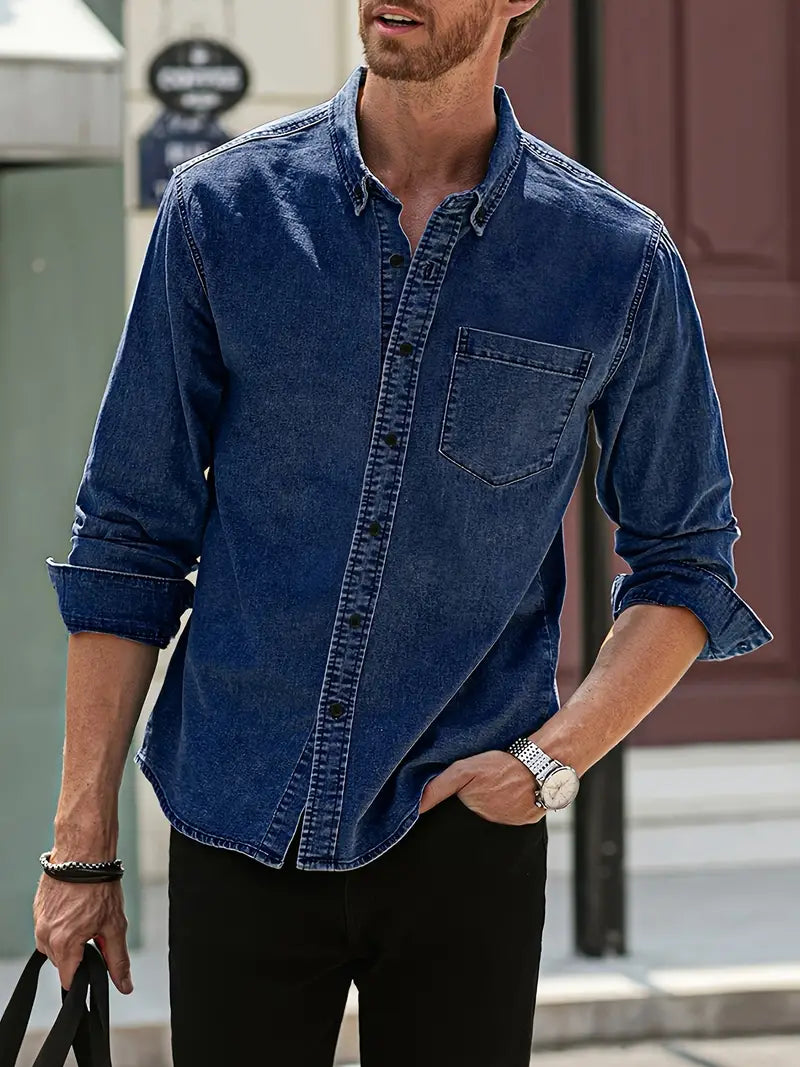 Marius | Denim Overhemd