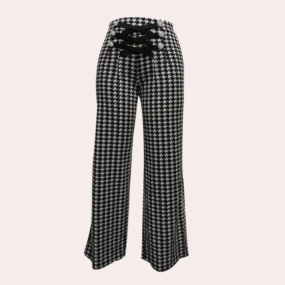Zara | Broek met brede pijpen voor dames